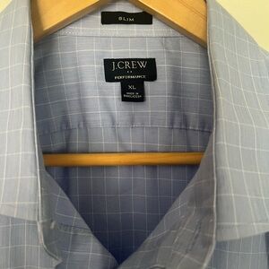 J. Crew performance slim dress shirt button down